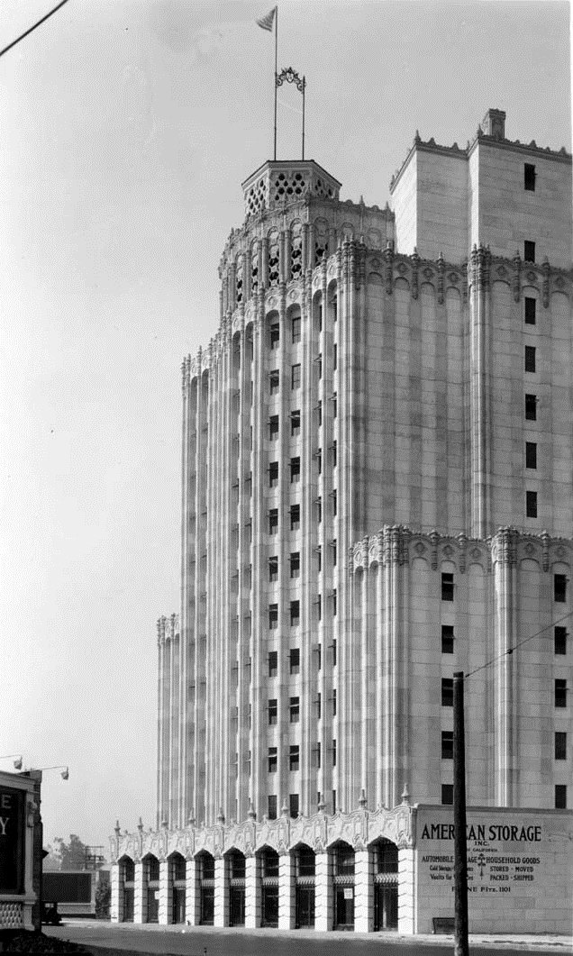Water And Ociates 1929 View Of The American Storage Building Arthur E Harvey Architect Typifies Extent Companies Would Go To Disguise