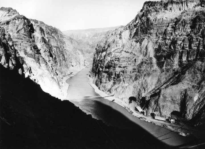 Check Out What Hoover Dam Looked Like  in 1932 