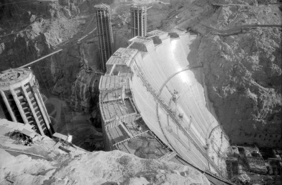 Fascinating Historical Picture of Hoover Dam on 10/1/1934 
