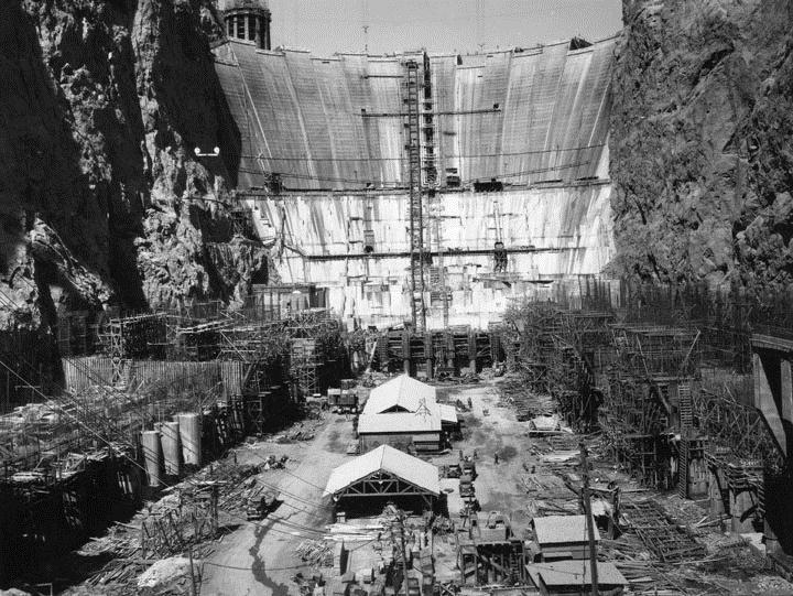 Check Out What Hoover Dam Looked Like  on 11/1/1934 