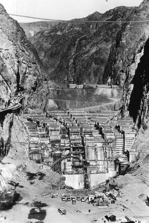 What Did  Hoover Dam Look Like   Ago 