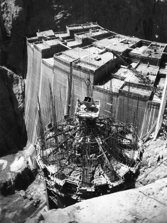 What Did Hoover Dam Look Like  in 1934 