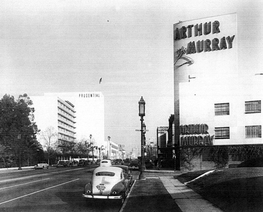 Statler Hilton Hotel Vtg May 26,1964 Standing On Bunker Hill Los Angeles #1964