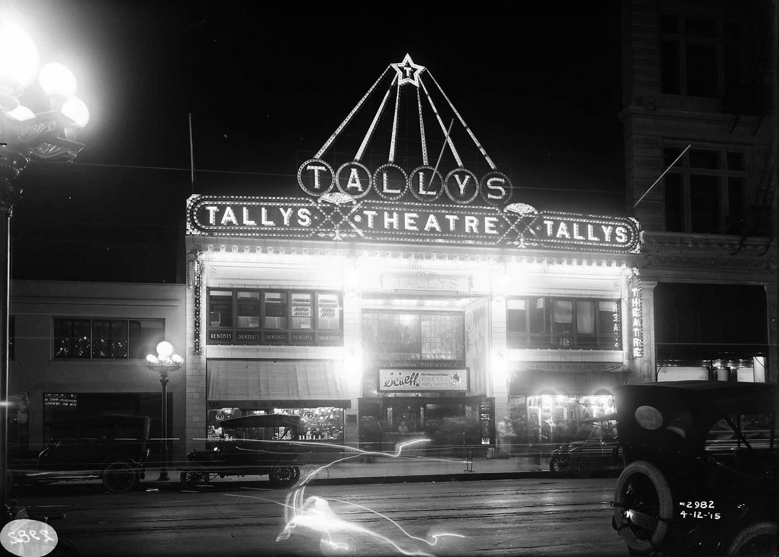 Backesto Building, Bank of America, Theater, Hotel, Circa 1970